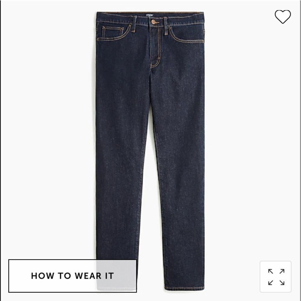 J. Crew Athletic slim-fit jean in signature flex